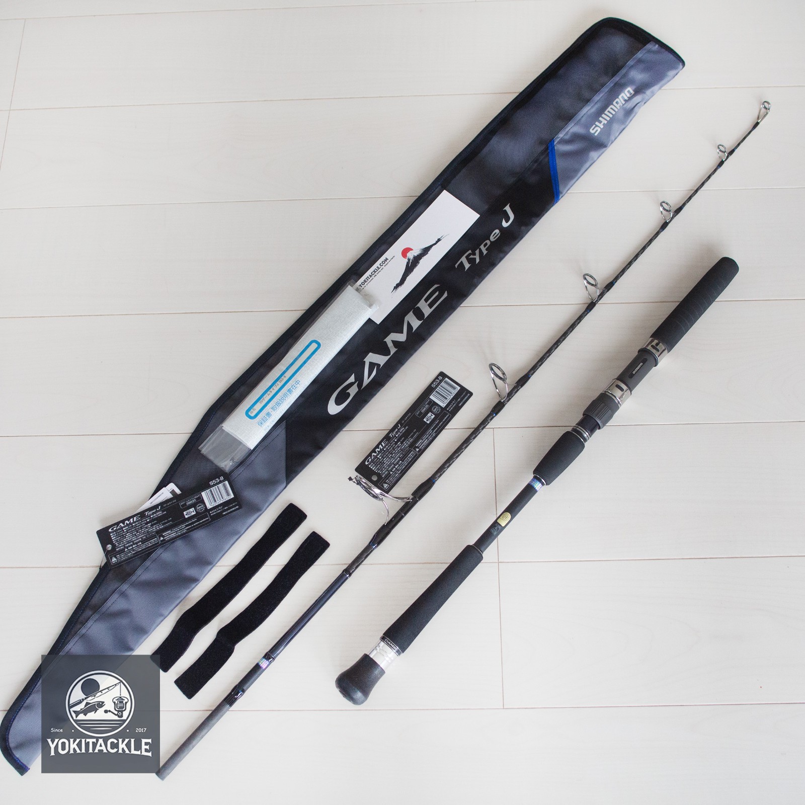 Shimano 20 Game Type J S53-8 Spinning Rod Shipping From JAPAN
