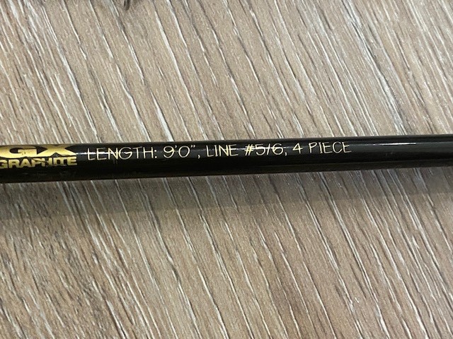 W.W. Grigg Custom Made GX904-5 9′ 5-6 wt Line 4 Pc Fly Rod W/ Case