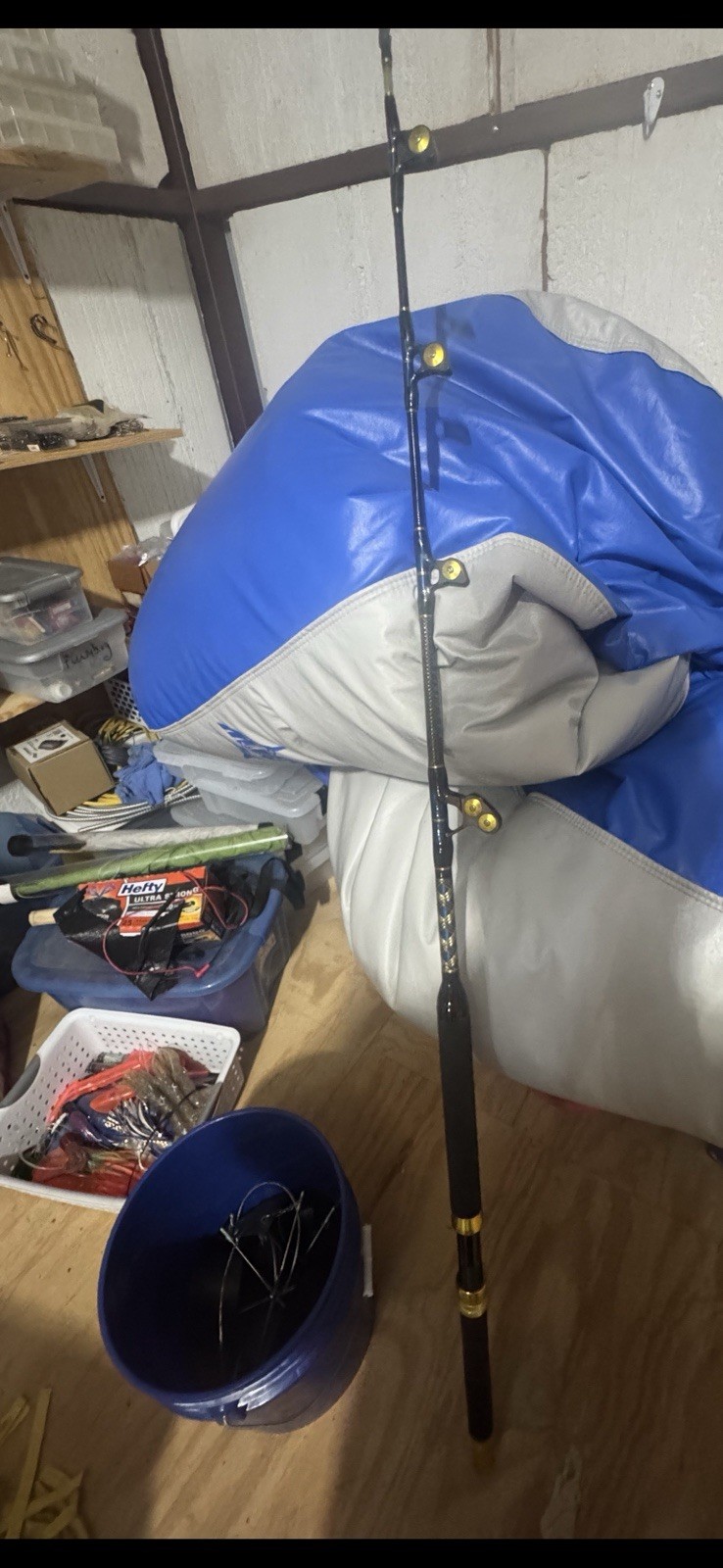 A pair, Okiaya Venom Pro Series 50-80 lb. Identical except, tip replaced on one.