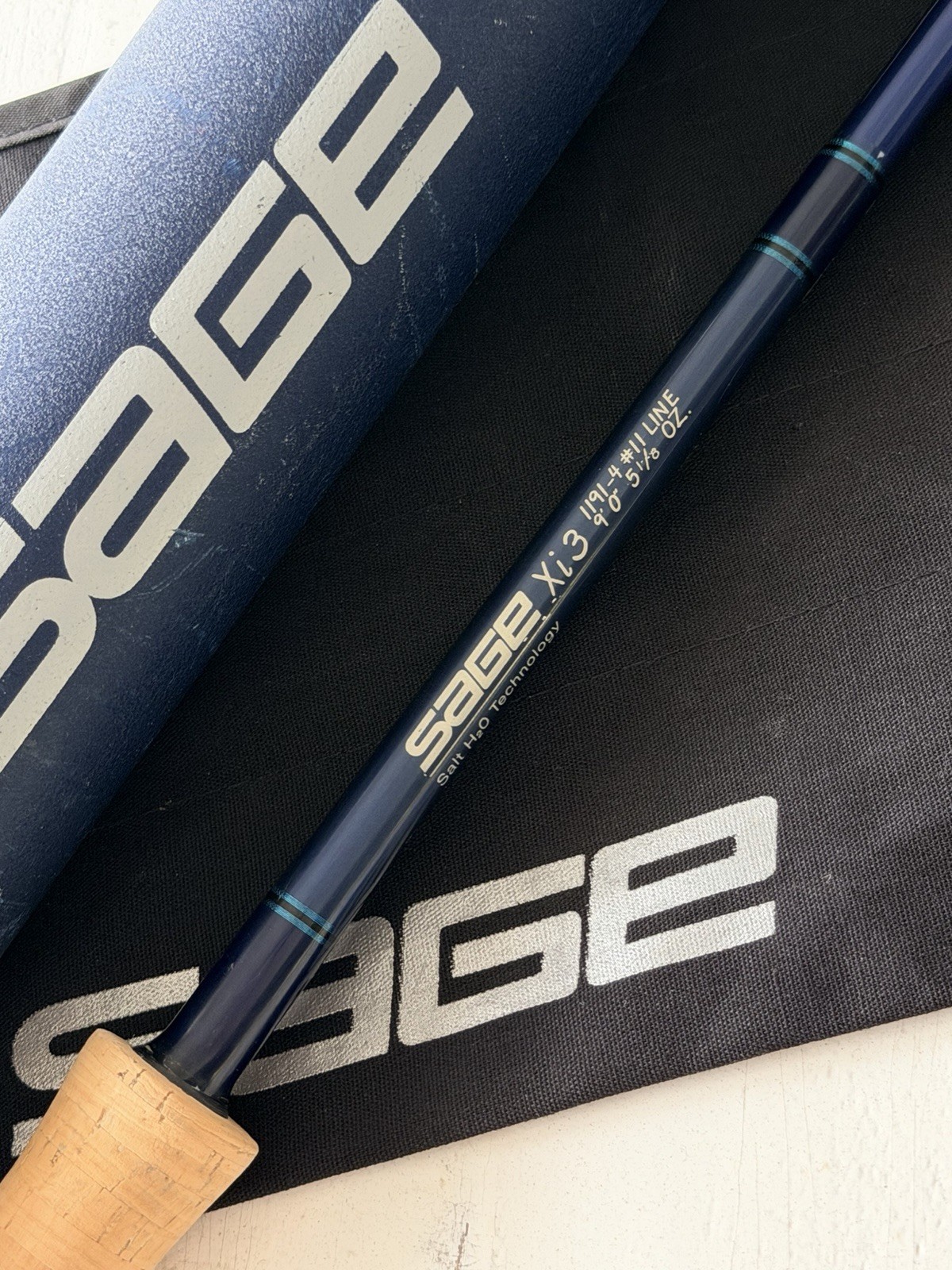 **BEAUTIFUL** 🔥 SAGE SALT Xi 3. 11wt. 9’ft~4pc Flyrod!!🔥~LEGENDARY~🔥