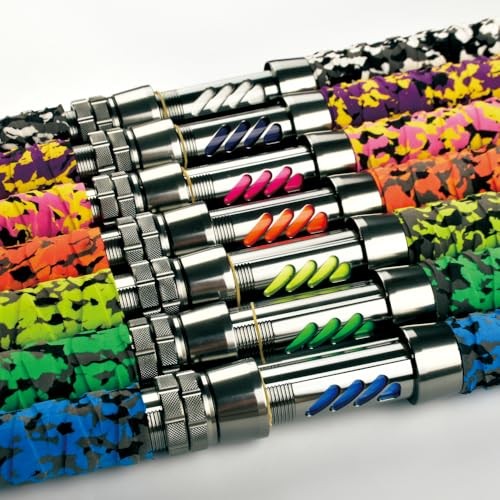 Albatross Catfish Rod 7’6 Casting Rods – 1 Piece Glow with Black Pink