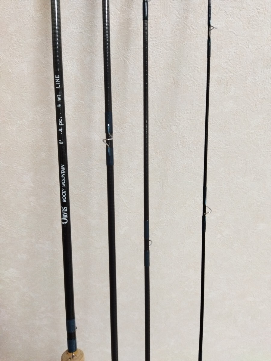 ORVIS ROCKY MOUNTAIN 8′ #4 TIGHT LOOP 4piece Fly Fishing Rod