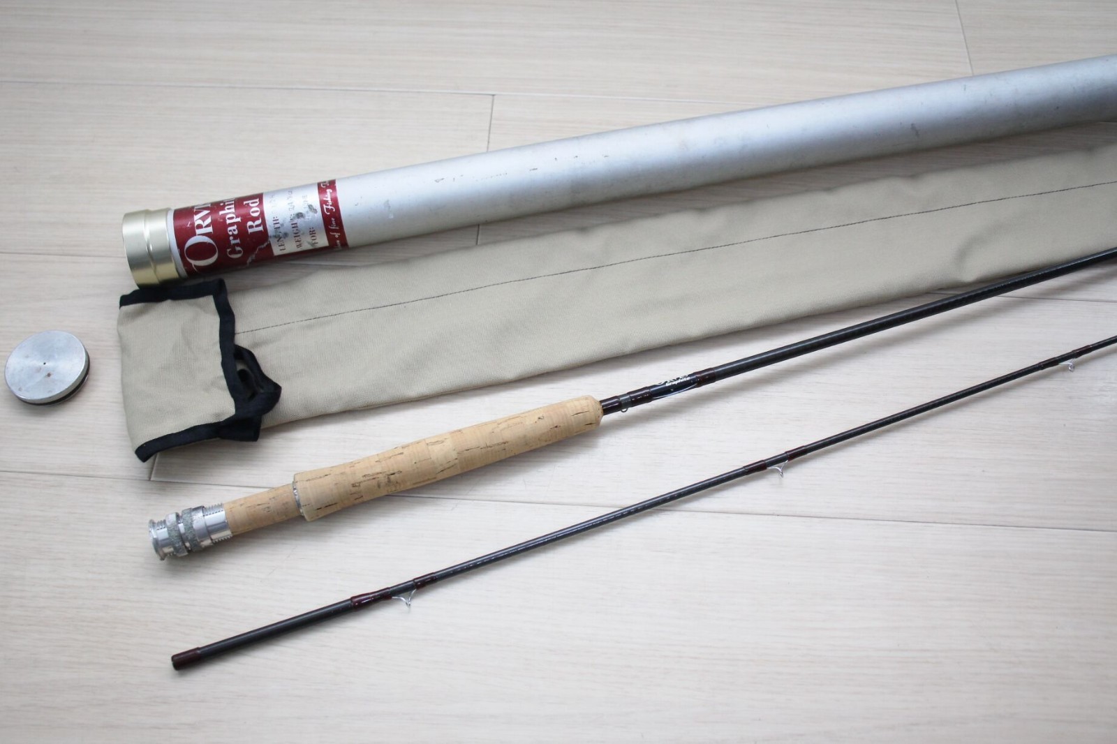 Vintage Orvis Henry’s Fork 8’6″ 5wt 2pc Graphite Fly Rod 1982 USA M10