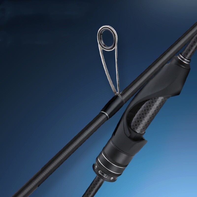 Fishing Rod 1.68M 1.8M Spinning Carbon Fiber Rod Lure Fishing Rod 2 section Pole