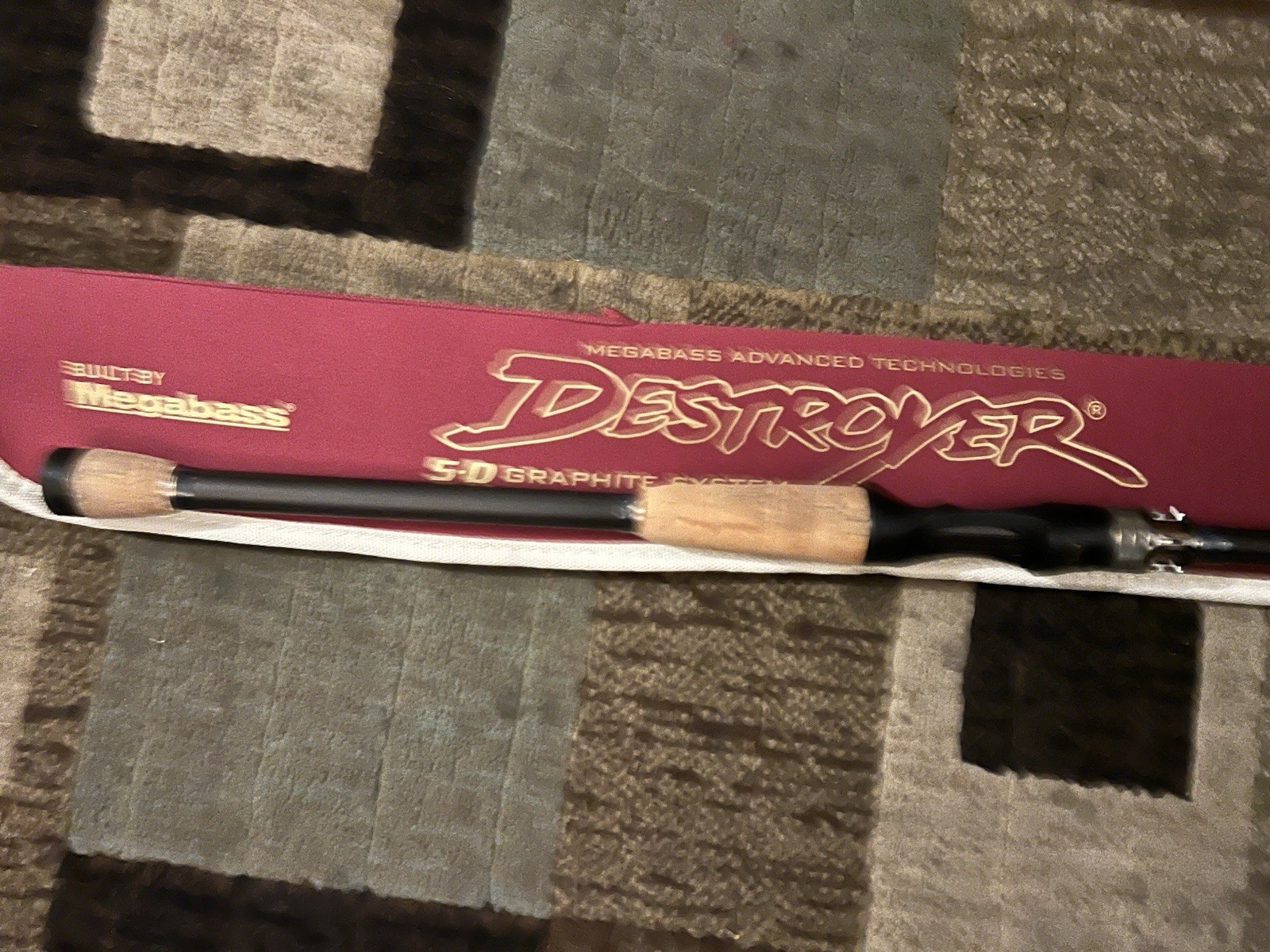 Megabass DESTROYER F4.1/2-71X THE DARK SLEEPER Baitcasting Rod