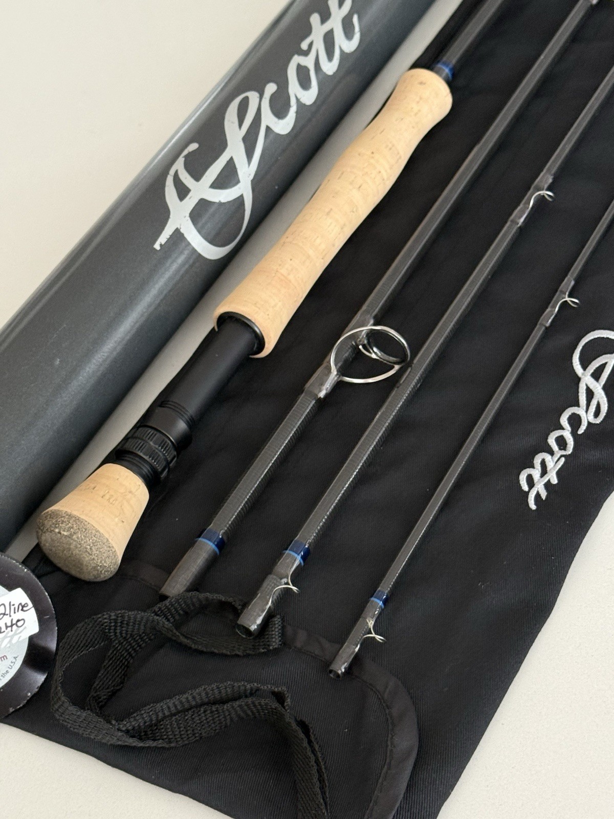**BEAUTIFUL** 🔥 SCOTT MERIDIAN 12wt. 9’ft~4pc FlyRod!!! 🔥~LEGENDARY~