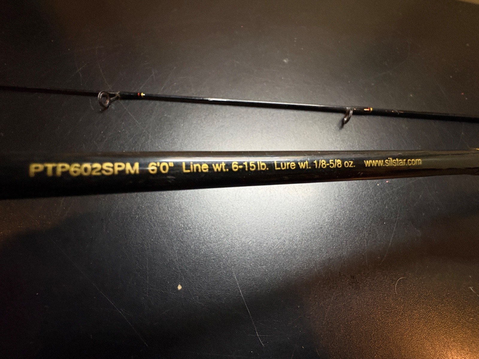 Pinnacle Power Tip PTP602SPM Spinning Rod Medium 2 Piece 6’0” Fishing Silstar