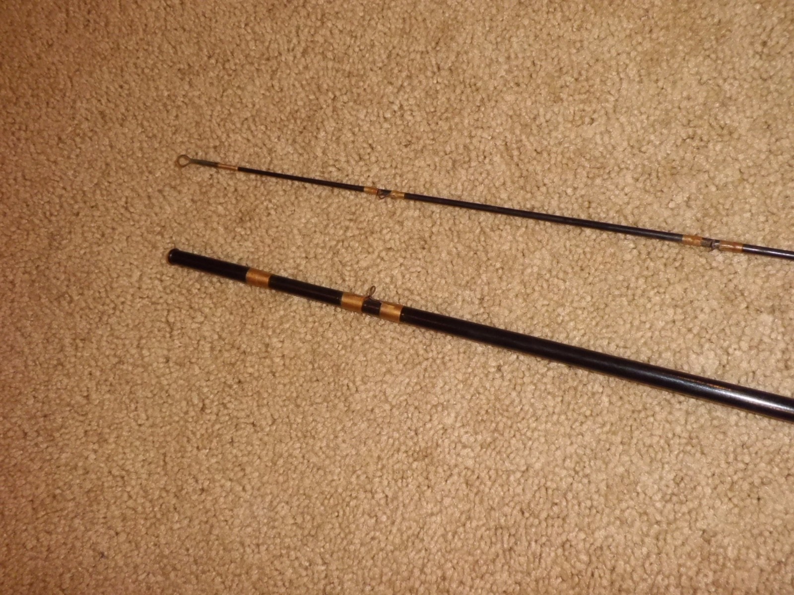 Vintage HARNELL Dry Fly 8’6″ Rod made in USA- 6-7 wt