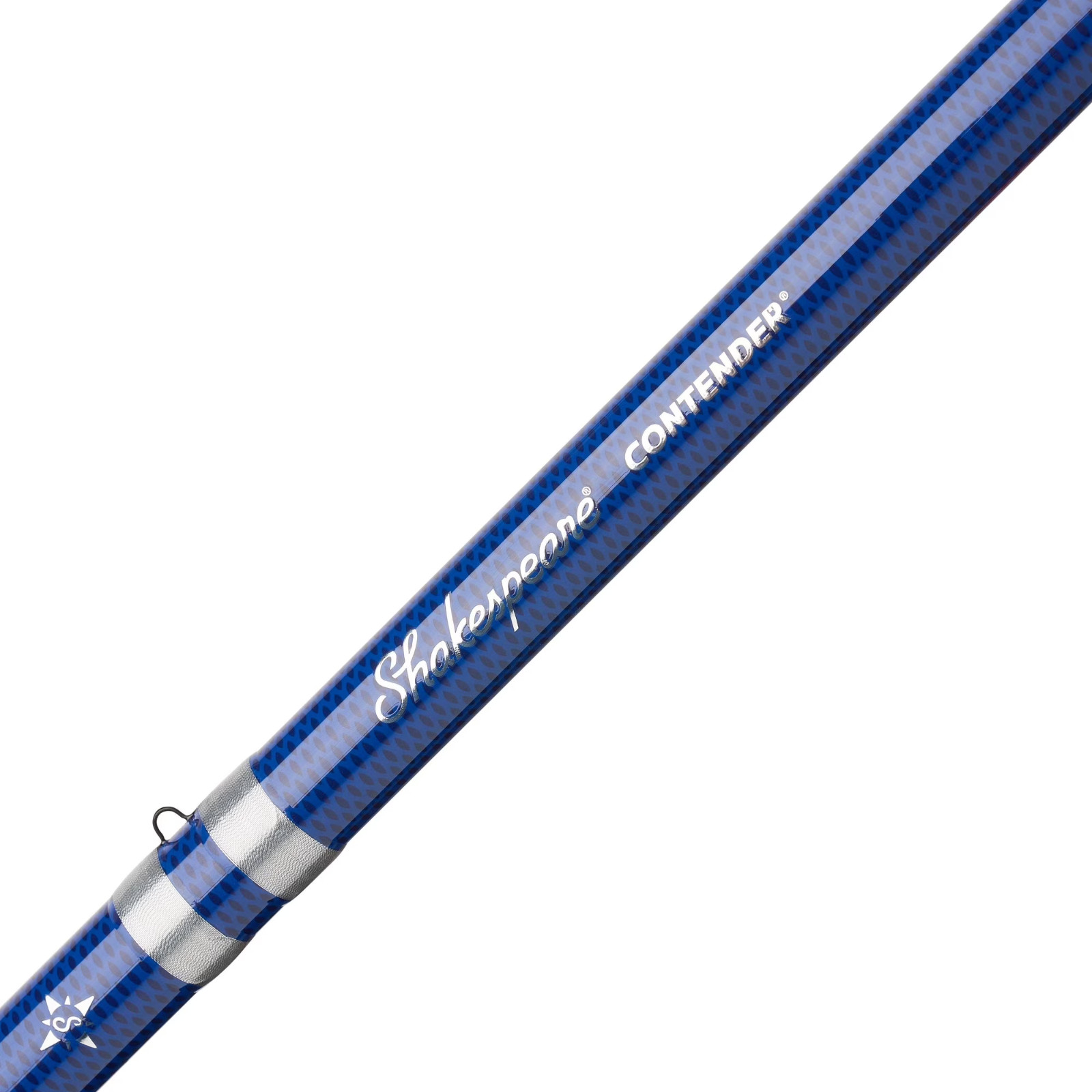 Shakespeare 8′ Contender Spinning Rod, 2-Piece Saltwater Fishing Rod