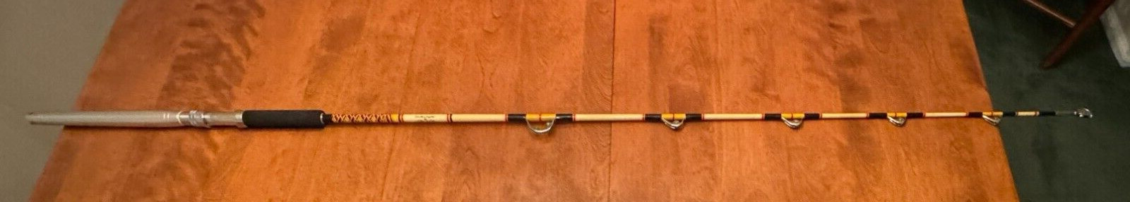 Custom Made Handcrafted STAR RODS Stand Up Conventional Roller Rod 6’4″ T-30-SSA