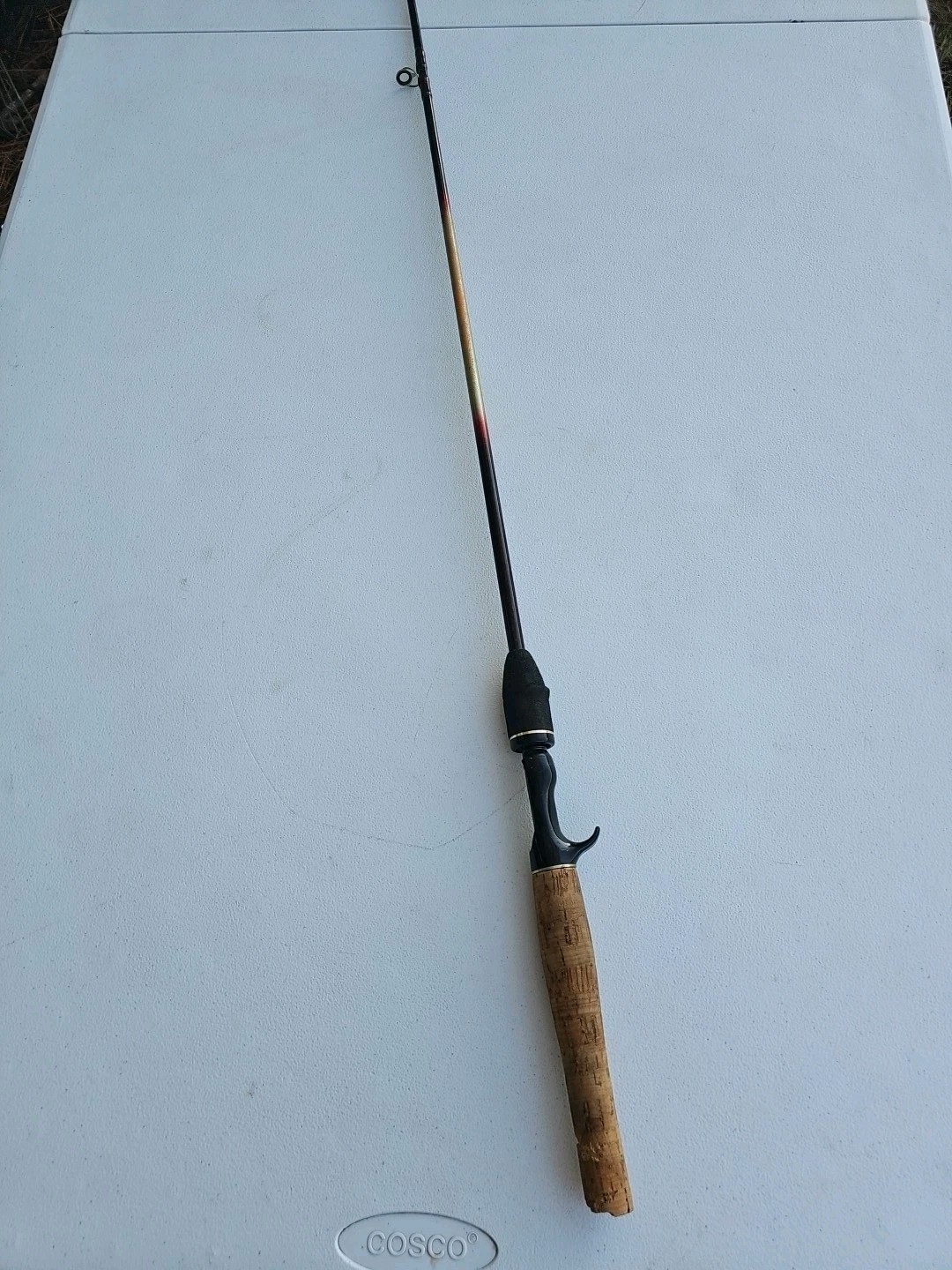 Platinum 6’6” Casting Rod – 96% Graphite Cork Handle Medium / Heavy Action READ