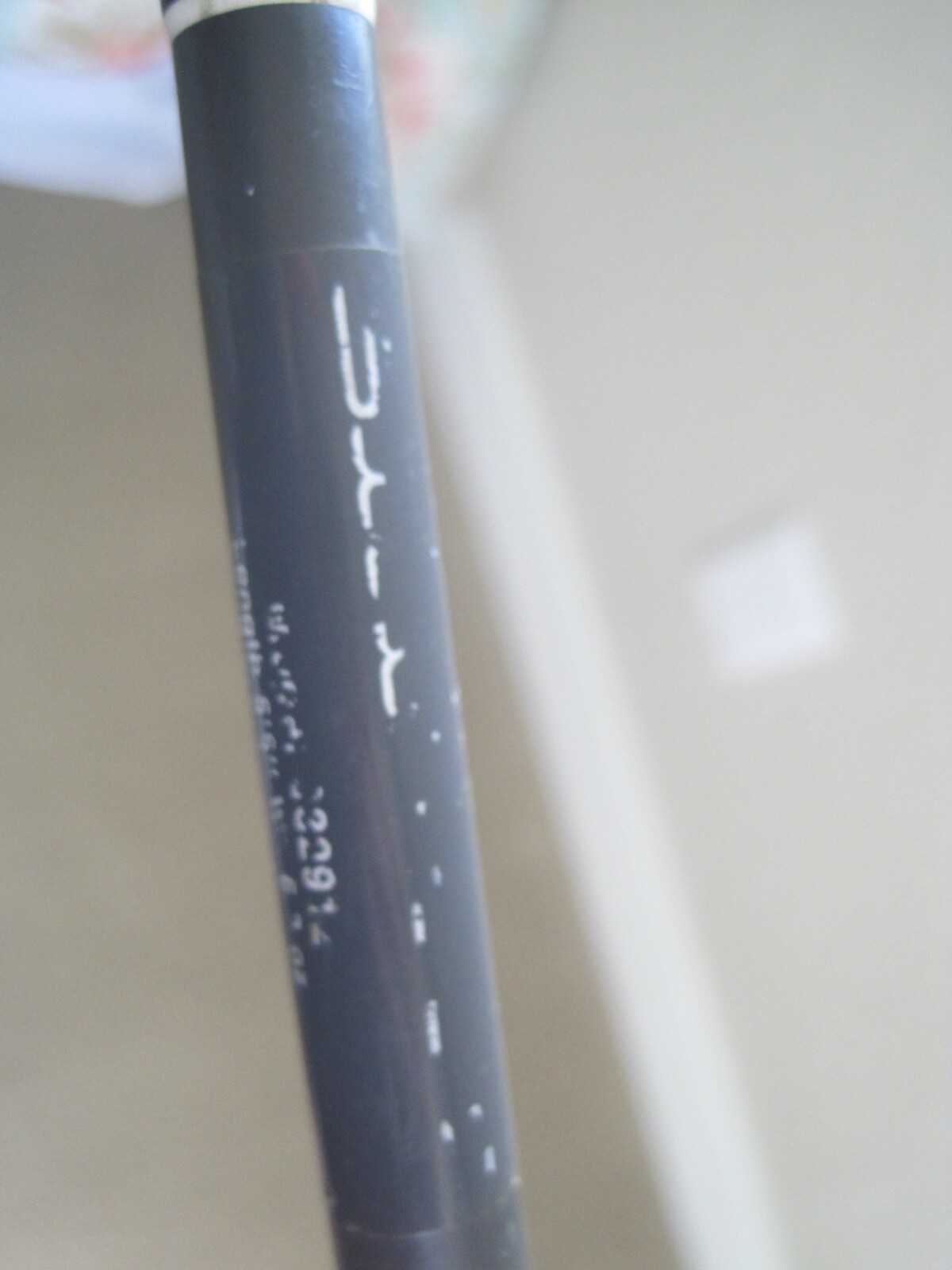 Fishing Rod Gray Foam Handle Name worn off