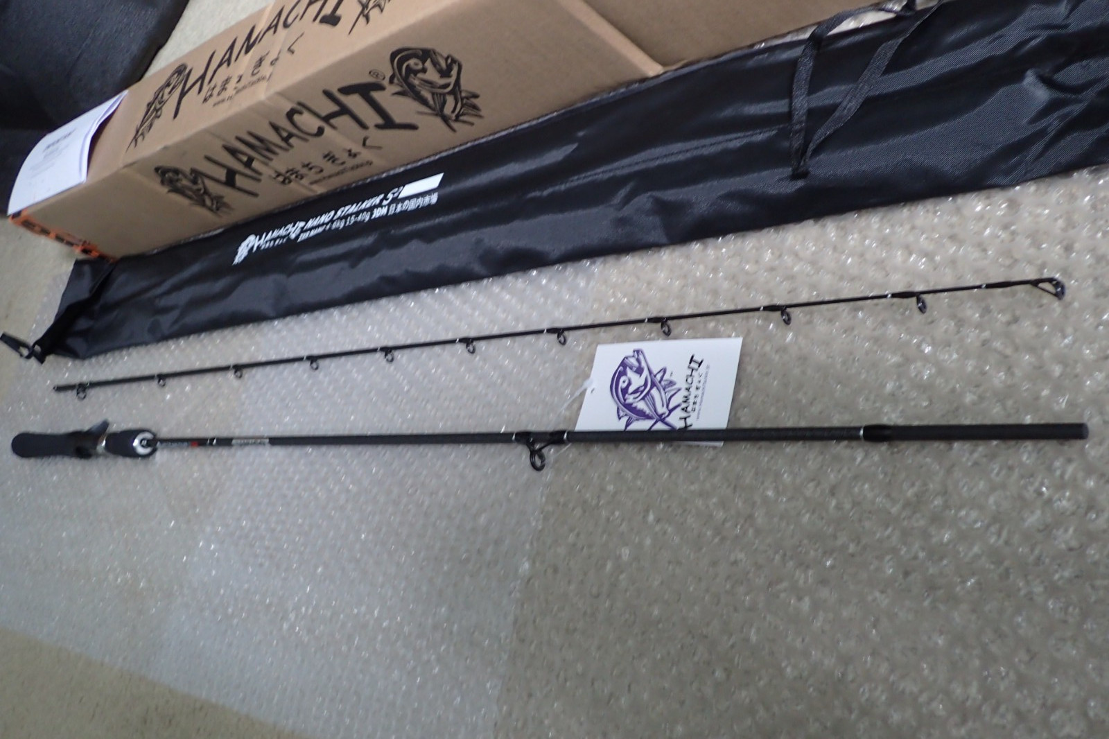 Hamachi Nano Stalker S2 4-6kg / 8 – 14lb Japanese Bass ultra fishing rod CASTING
