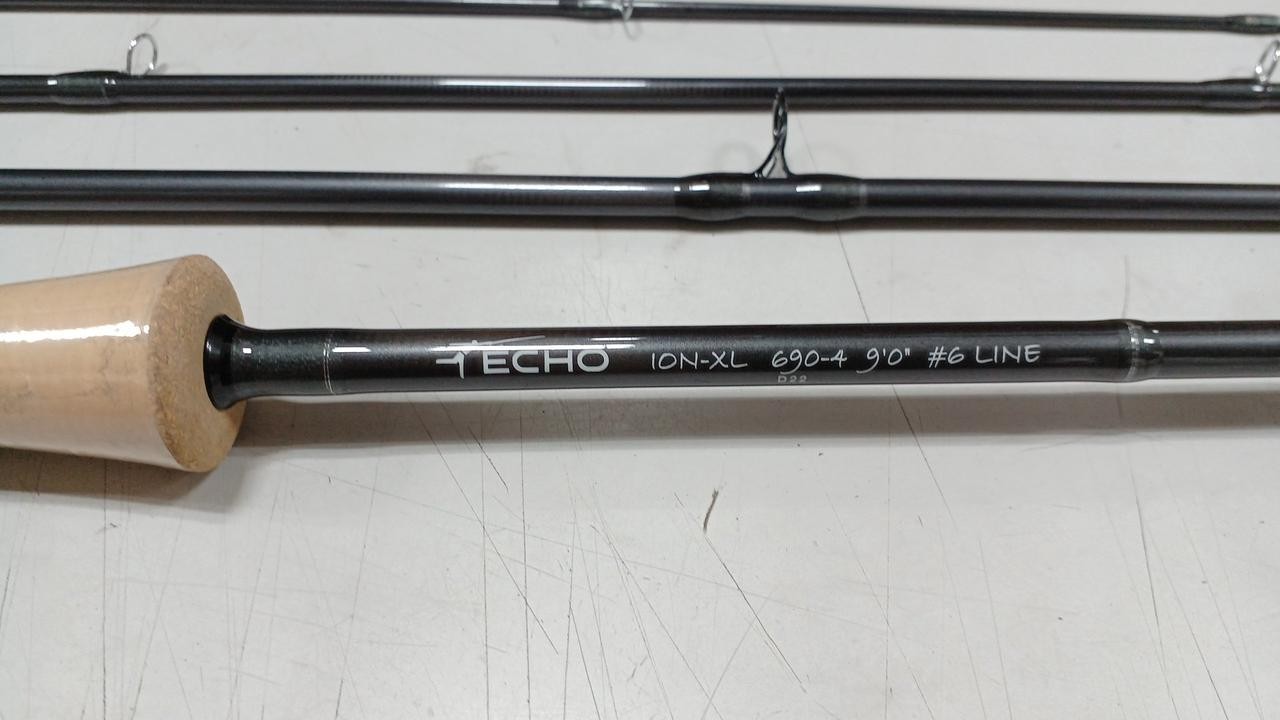 Echo Ion-XL 690-4 Fly Rod #6, 9ft (274cm), 125g, 4-piece, Fishing Gear