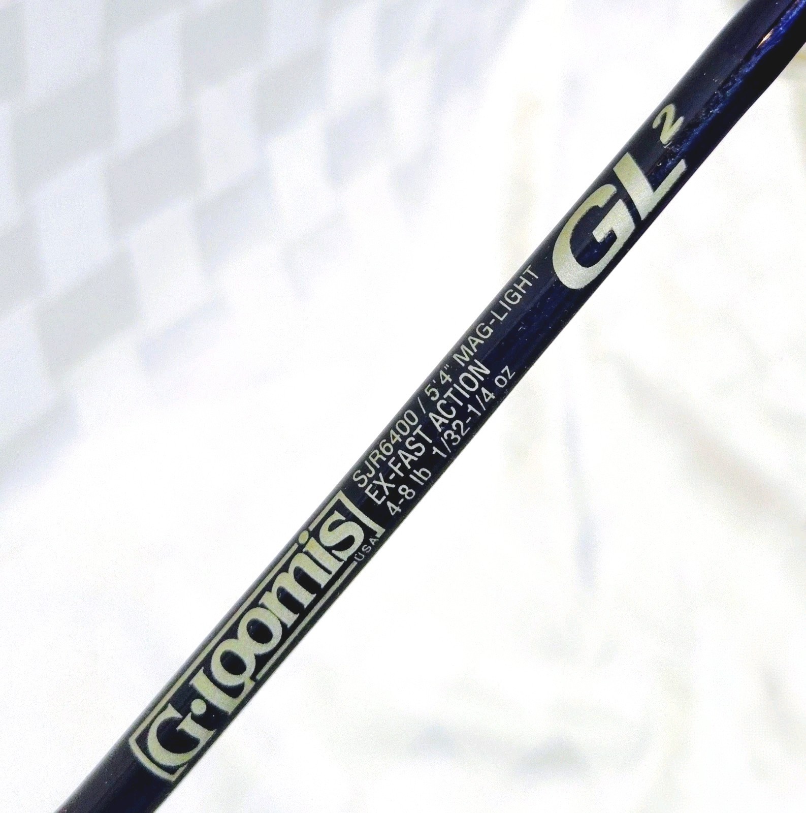 NEW! G. Loomis SJR 6400 GL2 Spinning Rod EX-FAST ACTION 5’4″ MAG-LIGHT 4-8 lb