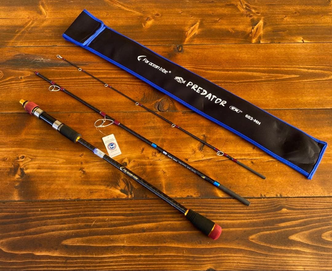 Jigging Spinning Rod 6ft 180cm Fuji Guides MH Multi-Use Used