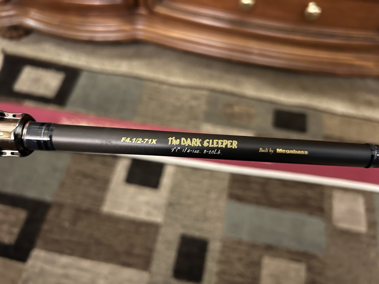 Megabass DESTROYER F4.1/2-71X THE DARK SLEEPER Baitcasting Rod