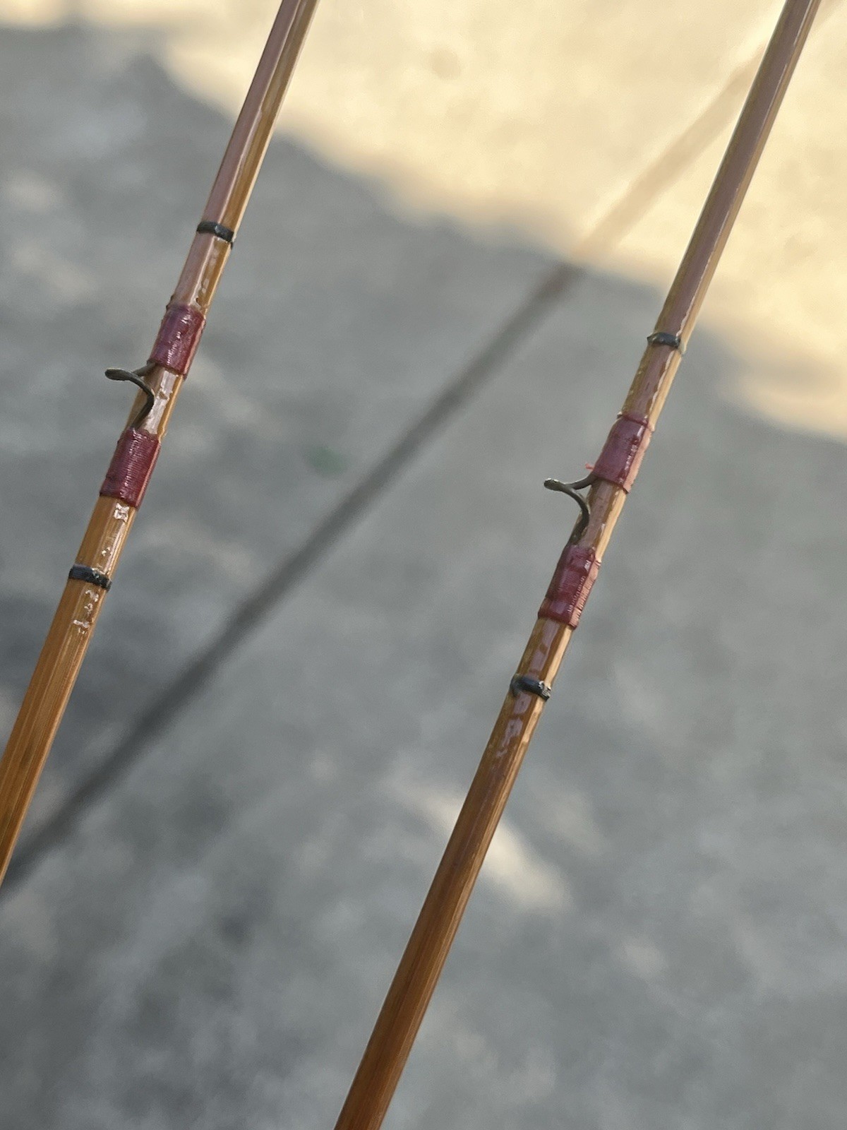 VINTAGE 4 PIECE BAMBOO MAYFLOWER FLY ROD 9ft (2 TIPS)