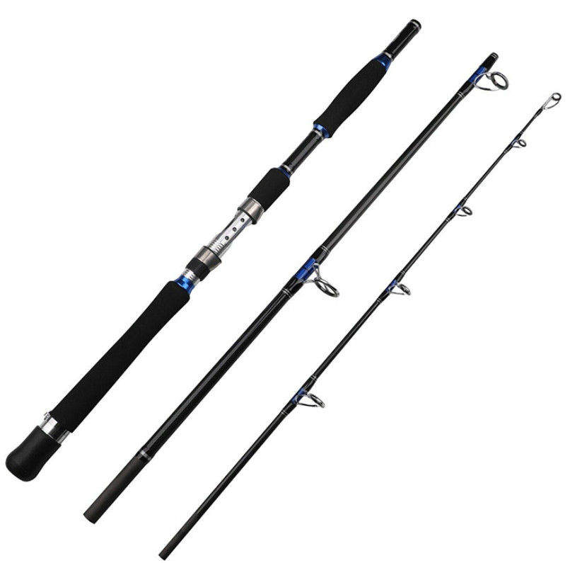 Fishing Rod 1.8m 2.1m 2.4m Lure 70-250g Strong Trolling Rod Carbon Boat Rods Sea