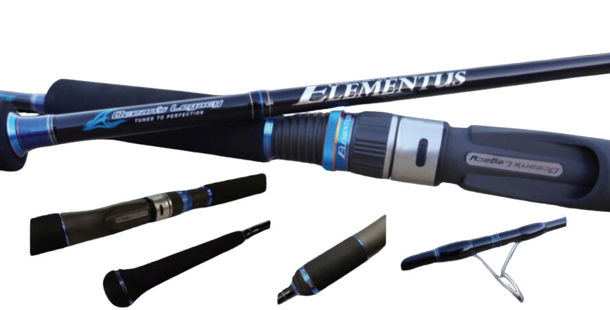 Ocean’s Legacy Elementus – Deep Jigging – ELDS- B611H OH 6’1″ PE 4+, 500g Max