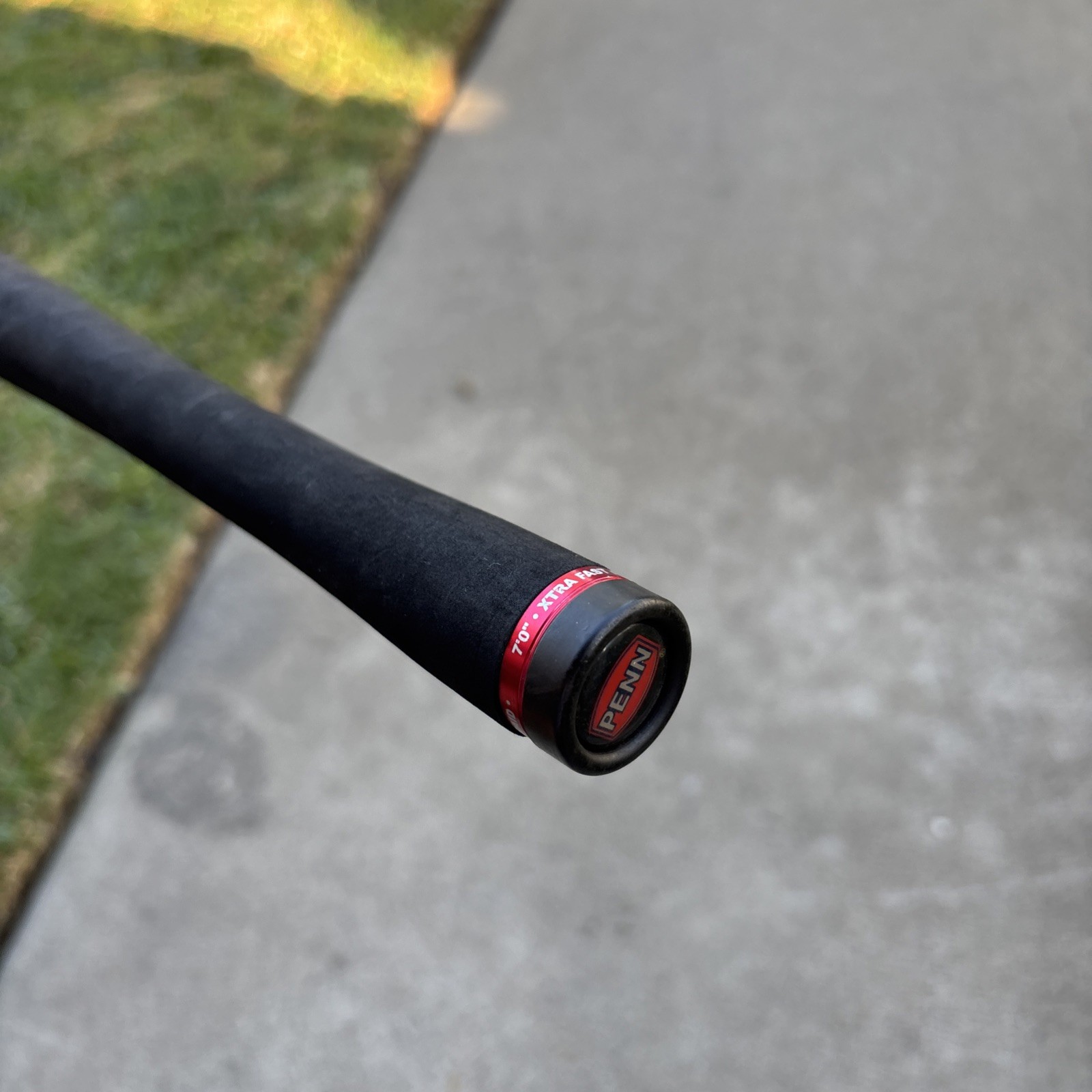 Penn Allegiance ALLIN1017C70 7′ 1 Piece Casting Fishing Rod Xtra Fast Action EUC