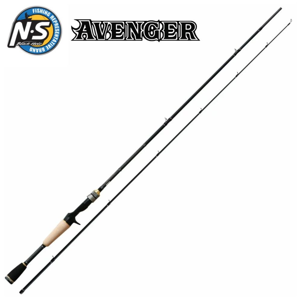 NS BLACK HOLE Bass Fishing Baitcasting Rod AVENGER BAC-682M