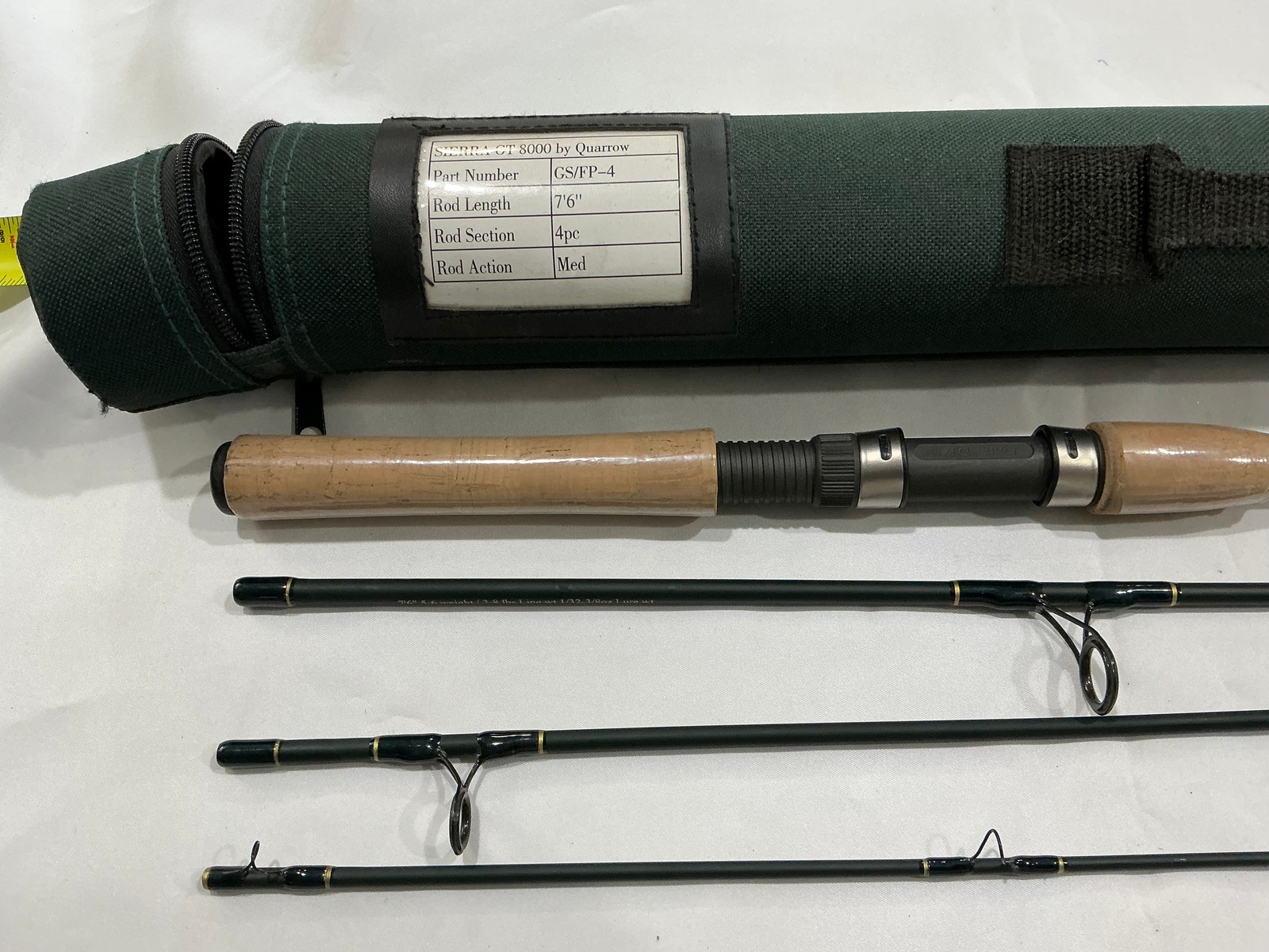 Sierra GT8000 by Quarrow GS/FP-4 med 7’6″ Fishing rod Graphite