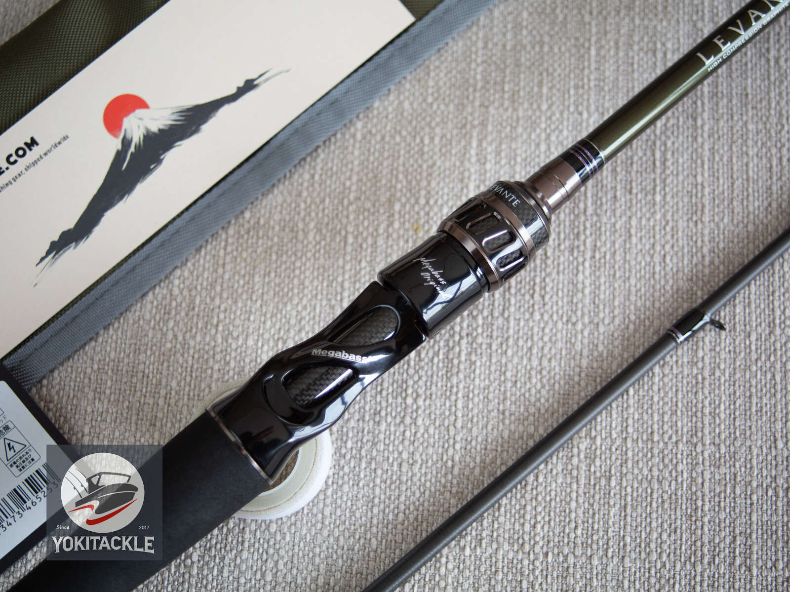 Megabass LEVANTE JP F3-67LV 2P Baitcasting Rod Shipping from JAPAN