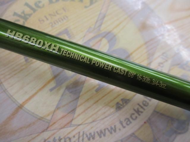 Noli’s Road Runner Voice Red SP Logo HB680XH Technical Power Cast Bass Rod Used