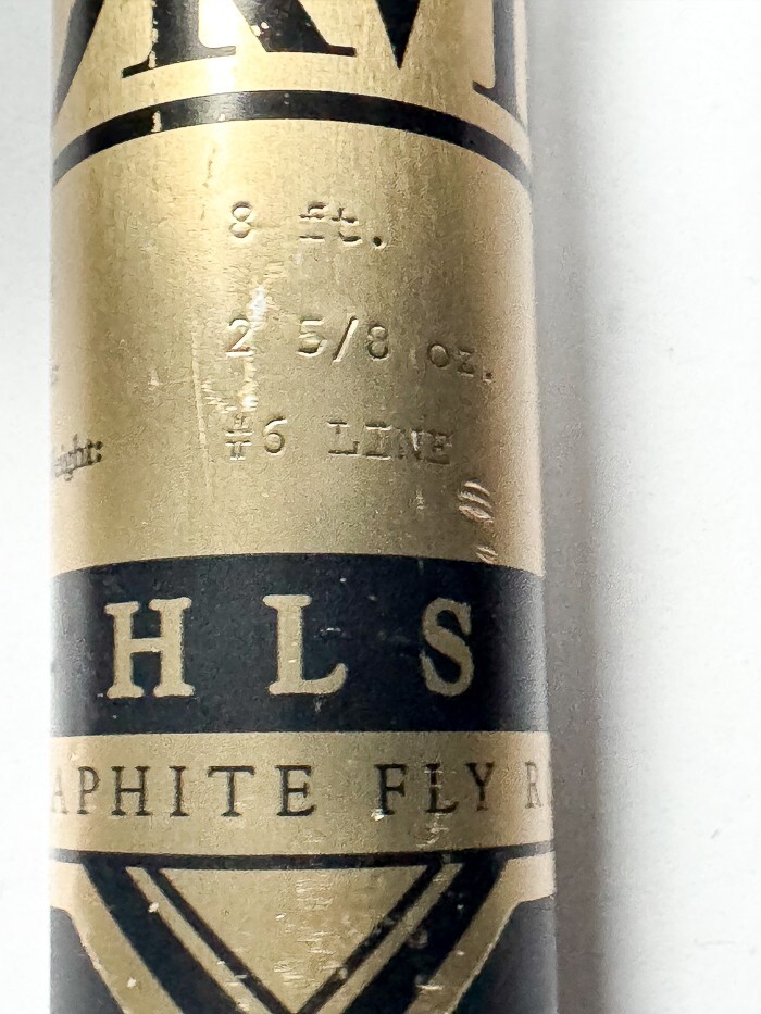 Orvis HLS Graphite Fly Rod 8′ 2 5/8 oz #6 Line