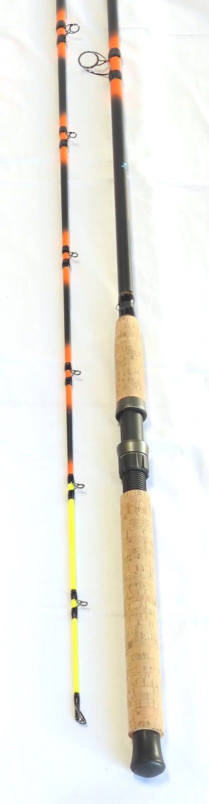 Monster Catfish Spinning Rod 9′ 2PC New Concept Guides Glow Tip