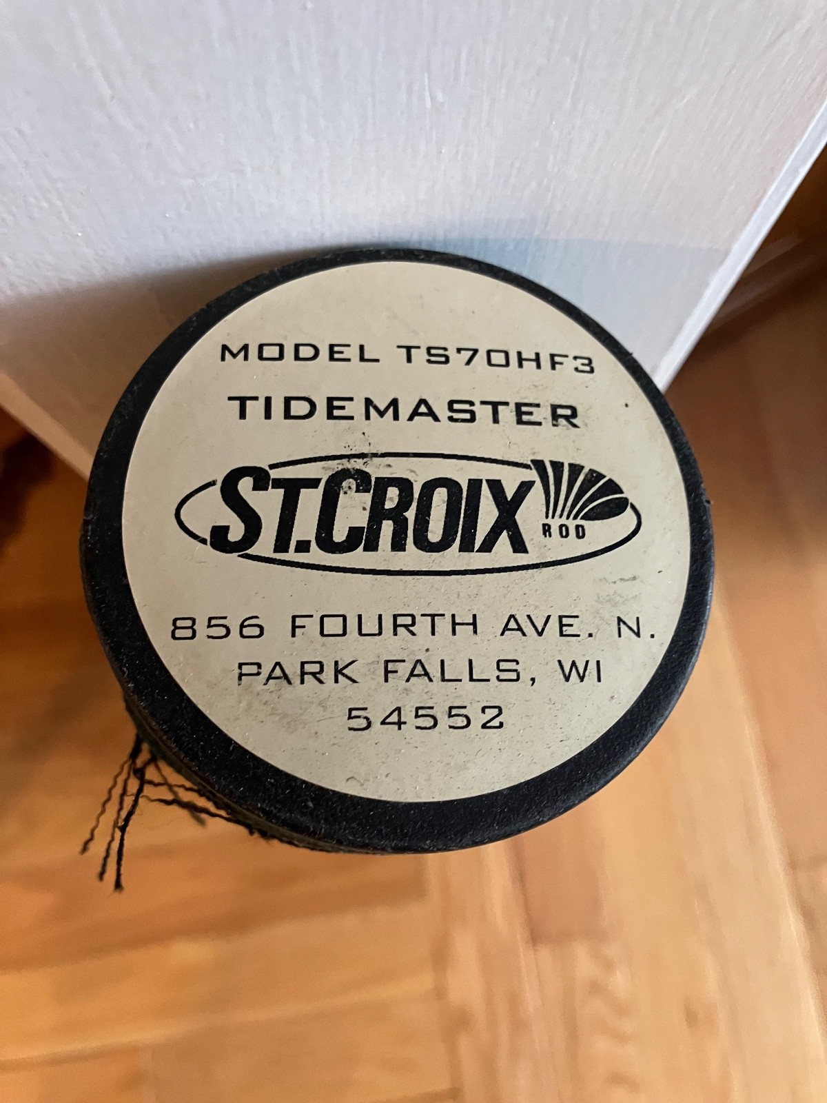 St. Croix Model TS70HM3 Tidemaster 32” TUBE CASE ONLY Broken Zipper Made in USA