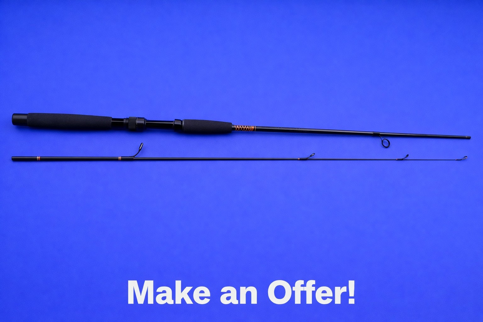 Shakespeare Ugly Stik SPL 1100 6’6″ Lite Spinning Rod 2 Pc Action M 6-15 lb