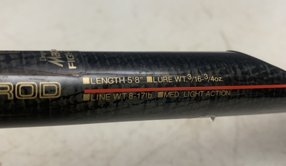 Shimano MAGNUMLITE GT-1581 Fightin’ Rod 5’8″ ML 8-17lb Line 1-pc Japan BEAUTY