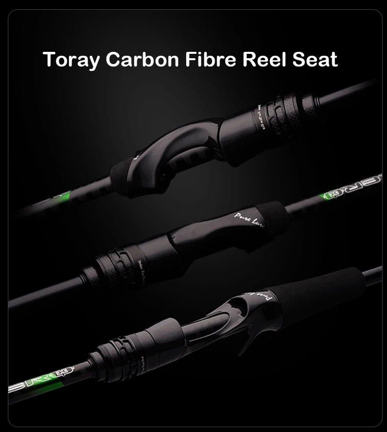 PURELURE ZERO Small Bait Rod High Carbon Long Casting UL Trout Stream