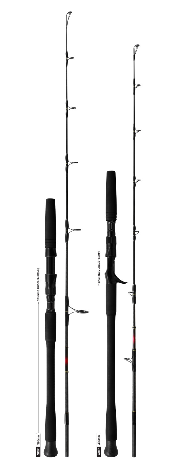 NS BLACKHOLE DARK HORSE 2 JIGGING ROD
