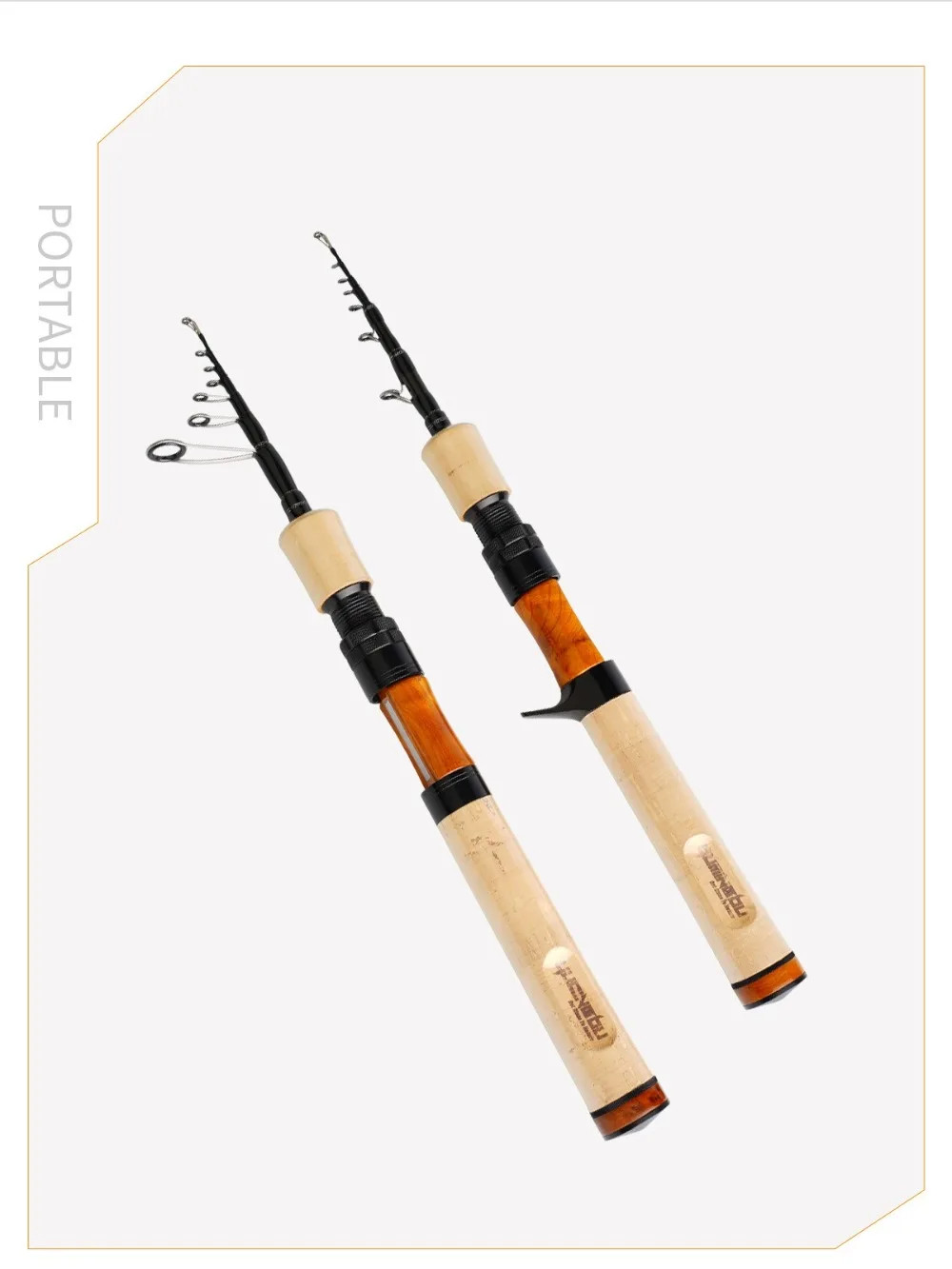 Telescopic Fishing Rod Ultra-Light Carbon Fiber Rod High Sensitive Fast Action