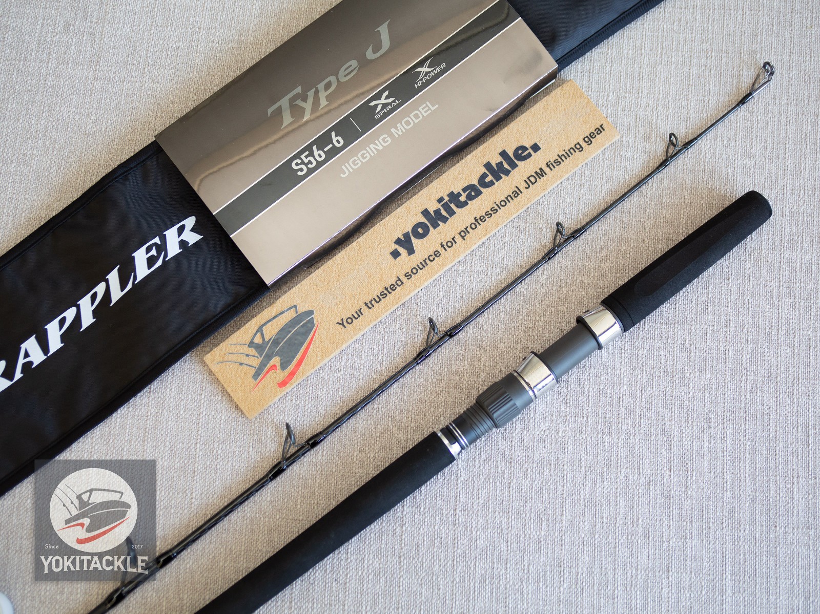 Shimano 25 Grappler Type J S56-6 Jigging Spinning Rod