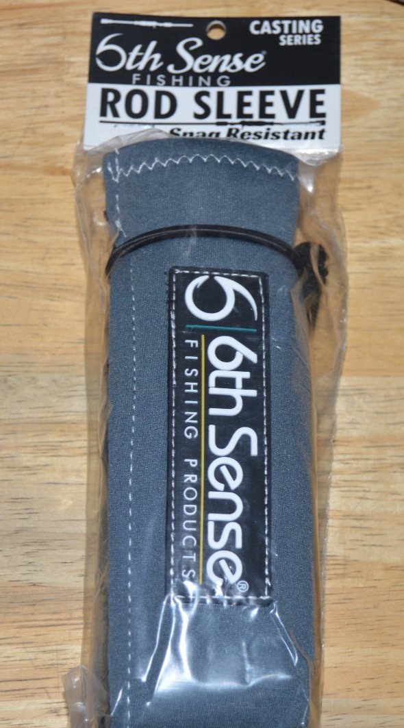 6th sense snag resistant rod sleeve premium protection bait casting series Gray