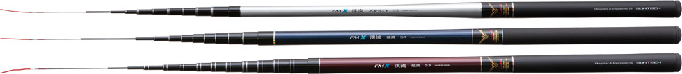 ** SUNTECH FMX Keiryu Mountain stream Rod variations