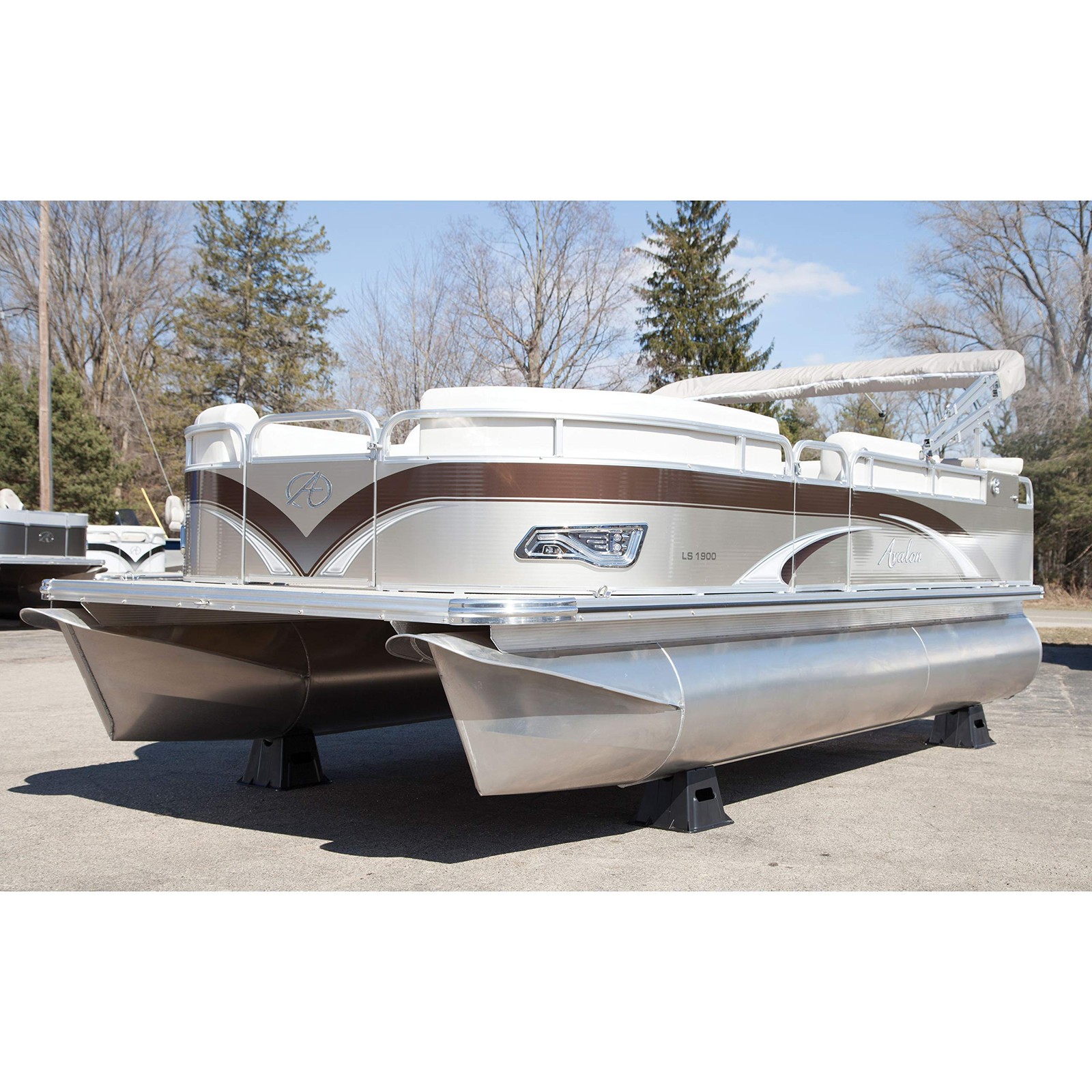 114014 Pontoon Winter Storage Block Set 4 PCS Heavy Duty Marine Boat Supply