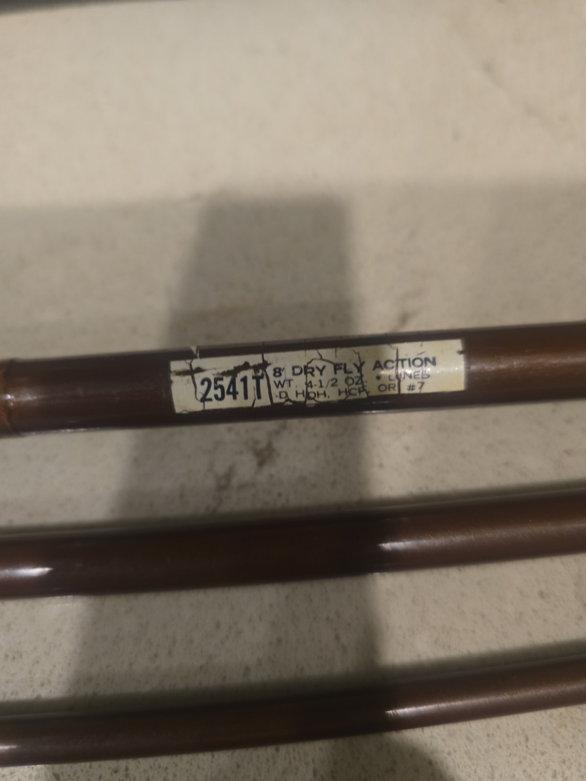 Vintage Garcia 2541 4 Piece 8’ Fly Rod made in USA