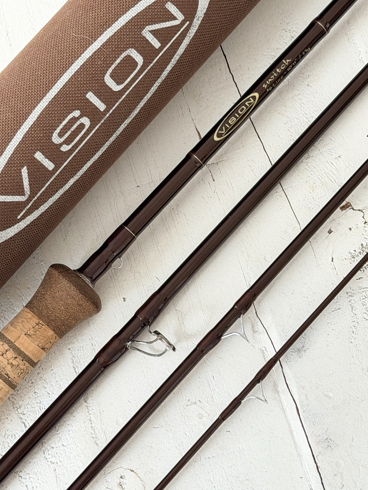 **BEAUTIFUL** 🔥 VISION 6wt. 10’11”in 4pc Switch/Spey Flyrod!! 🔥