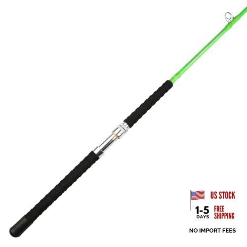 Catfish Fishing Rods 7’6 Glow in Dark The Challenger Casting Rod – Green