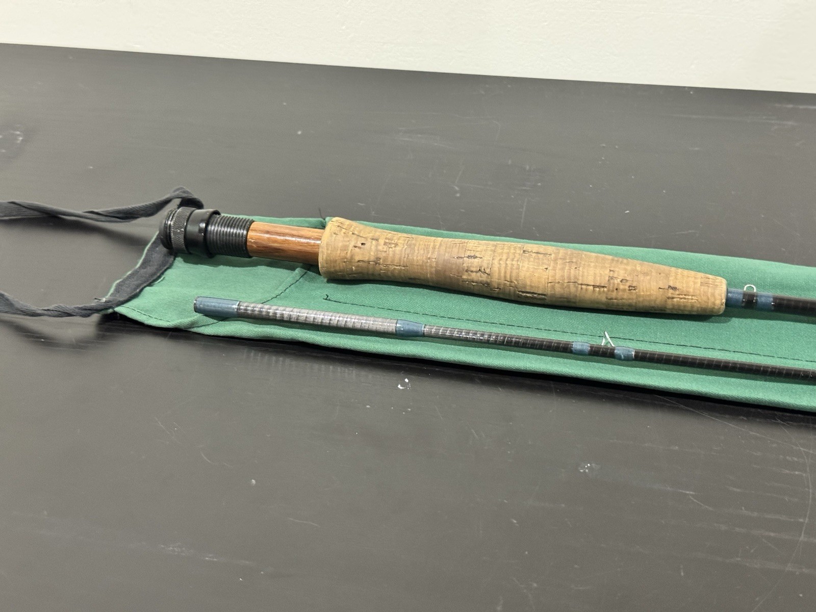 Vintage Orvis Rocky Mountain 8”6” 5WT Graphite Fly Rod w/ Orvis Madison Reel