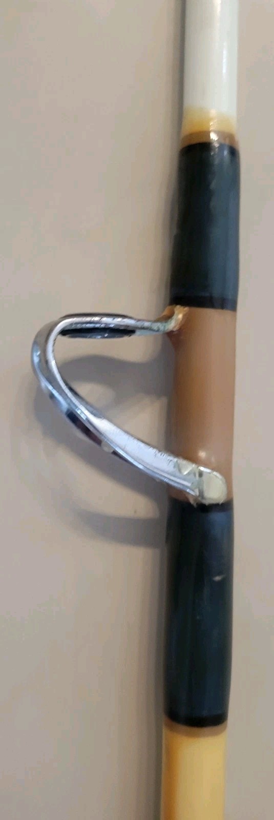 Sabre Style 6’6” Custom Made Turbo Guides Handle Wooden Fishing Rod Made In USA