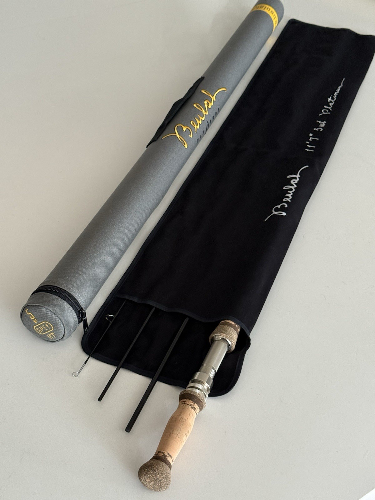 **BEAUTIFUL**🔥 BEULAH PLATINUM 5wt 11’7”in~4pc Switch/Spey🔥~LEGENDARY~