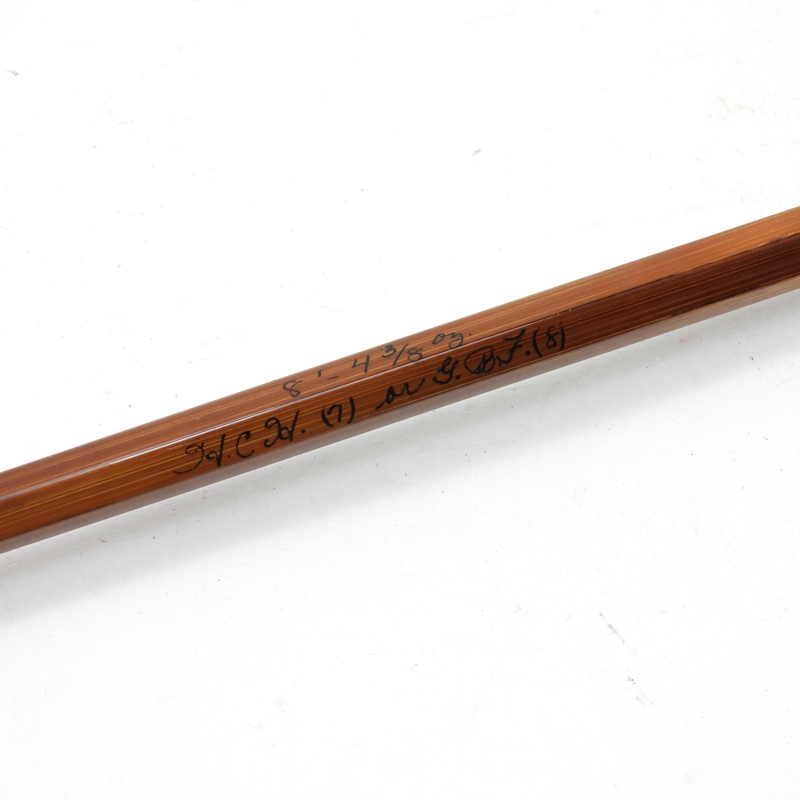 Orvis Impregnated “Battenkill” Bamboo Fly Rod. 8’. 8wt. 4 3/8oz. W/ Tube & Sock.