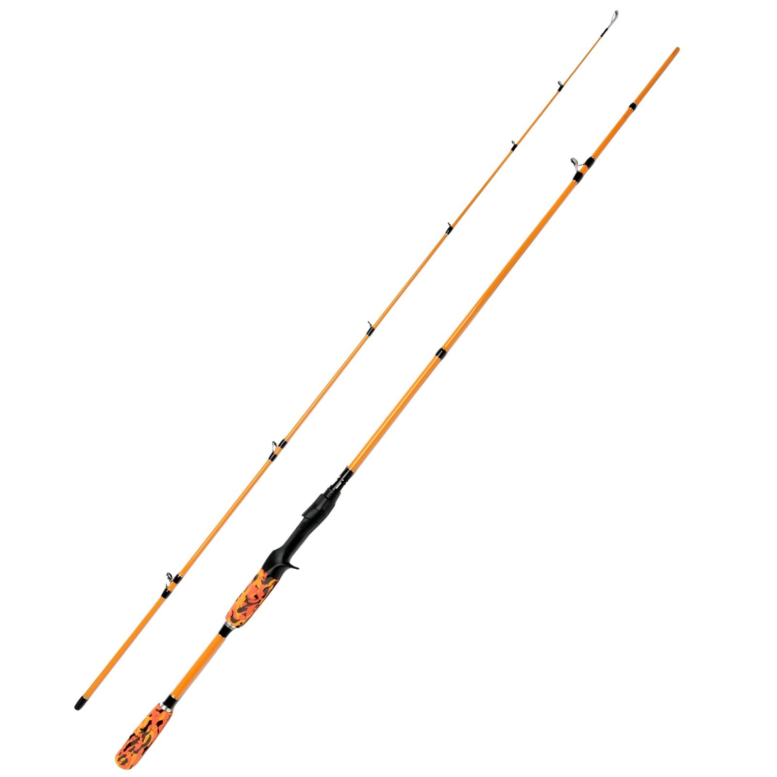 EVA Handle Fishing Rod,IM7 Graphite 2-Piece Blank Rod, Fuji Anti Entanglement