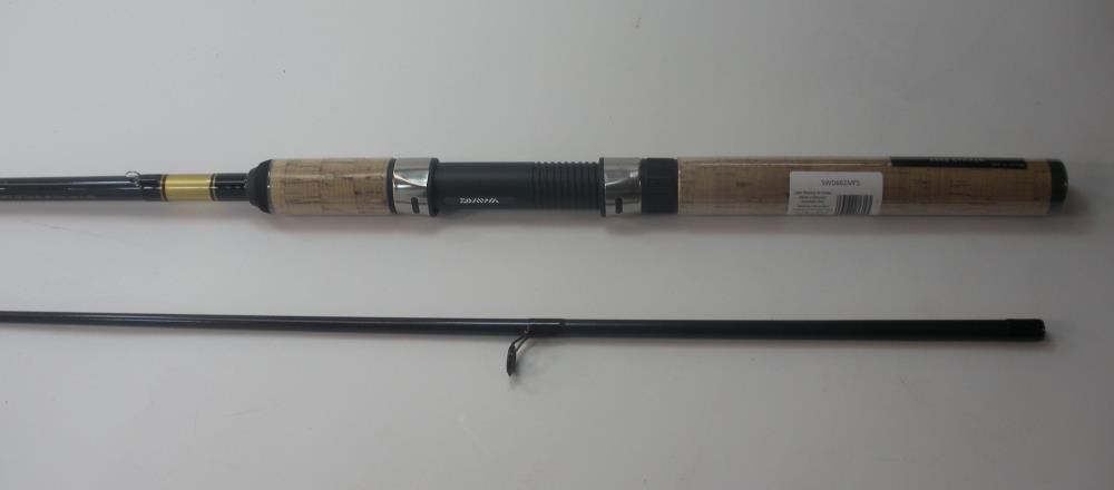 Daiwa SWD662MFS Sweepfire Spinning Rod 2 pc Med Action Line Wt 8-14LB